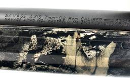 SAVAGE AXIS 7MM-08 REM. BOLT CAMO RIFLE WITH SCOPE