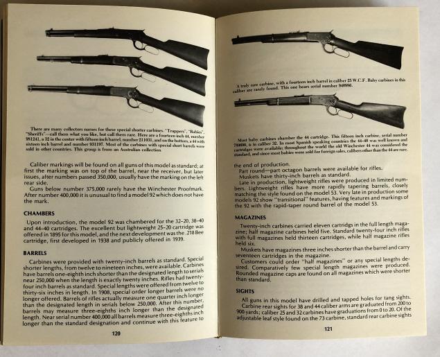 "THE WINCHESTER HANDBOOK" 1 of 1000 GEORGE MADIS