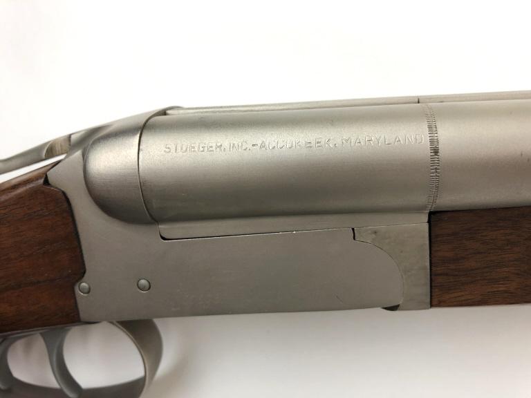 STOEGER COACH GUN 20 GA. MATTE NICKEL FINISH