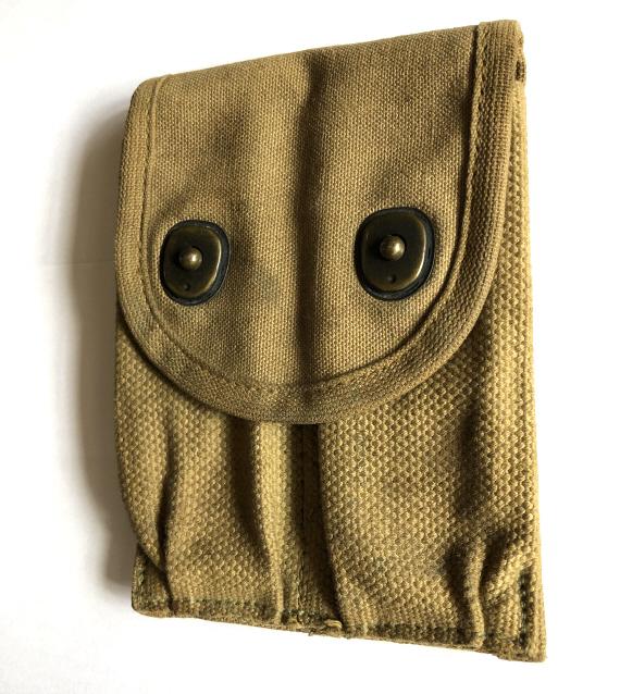 WWI M1911 DOUBLE MAG POUCH P.B. & CO. 1918