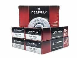 250 RND. FEDERAL CHAMPION 9MM 115 GR. FMJ RN