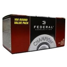 500 RND. FEDERAL CHAMPION 9MM 115 GR. FMJ RN