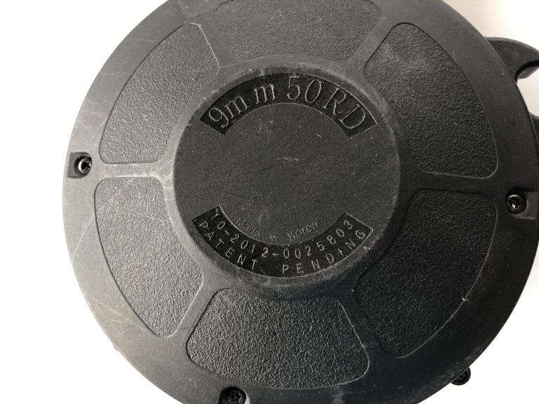 50 ROUND DRUM MAG FOR GLOCK 9MM