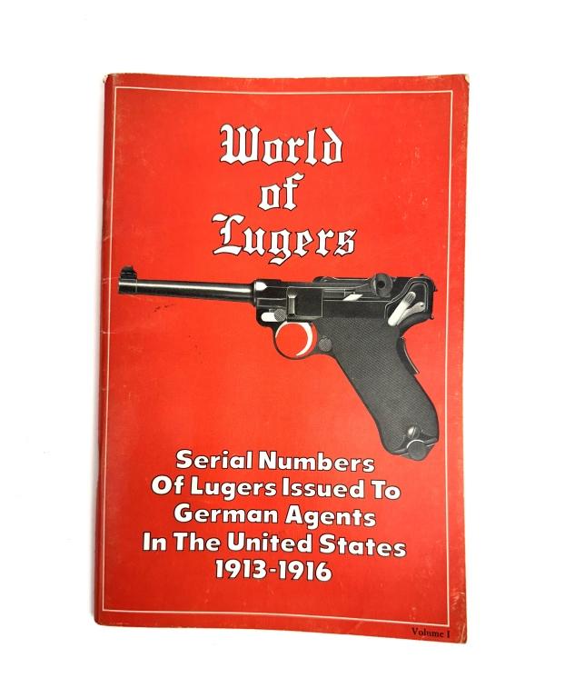 COSTANZO WORLD OF LUGERS SERIAL NUMBERS SIGNED