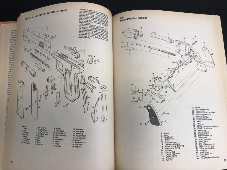 THE GUN DIGEST BOOK OF EXPLODED FIREARMS DRAWINGS