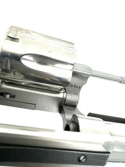 TAURUS MODEL 66 STAINLESS 6" REVOLVER .357 MAG.