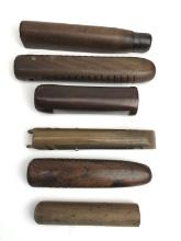 LOT (6) WINCHESTER LEVER ACTION FORENDS