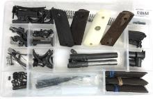 LOT OF MOSTLY 1911 PARTS - GRIPS, SPRINGS, & MISC.