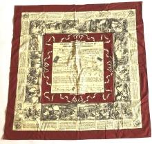 INSTRUCTION HANDKERCHIEF FOR FRENCH 1873 REVOLVER