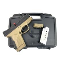 SPRINGFIELD XDS-9 3.3 PISTOL 9MM FDE CASE & 2 MAGS