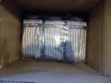 THREE 1/2 X 25FT DOUBLE BRAID DOCK LINES GOLD/WHT
