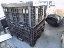 U-LINE COLLAPSIBLE BULK PALLET SIZE CONTAINER