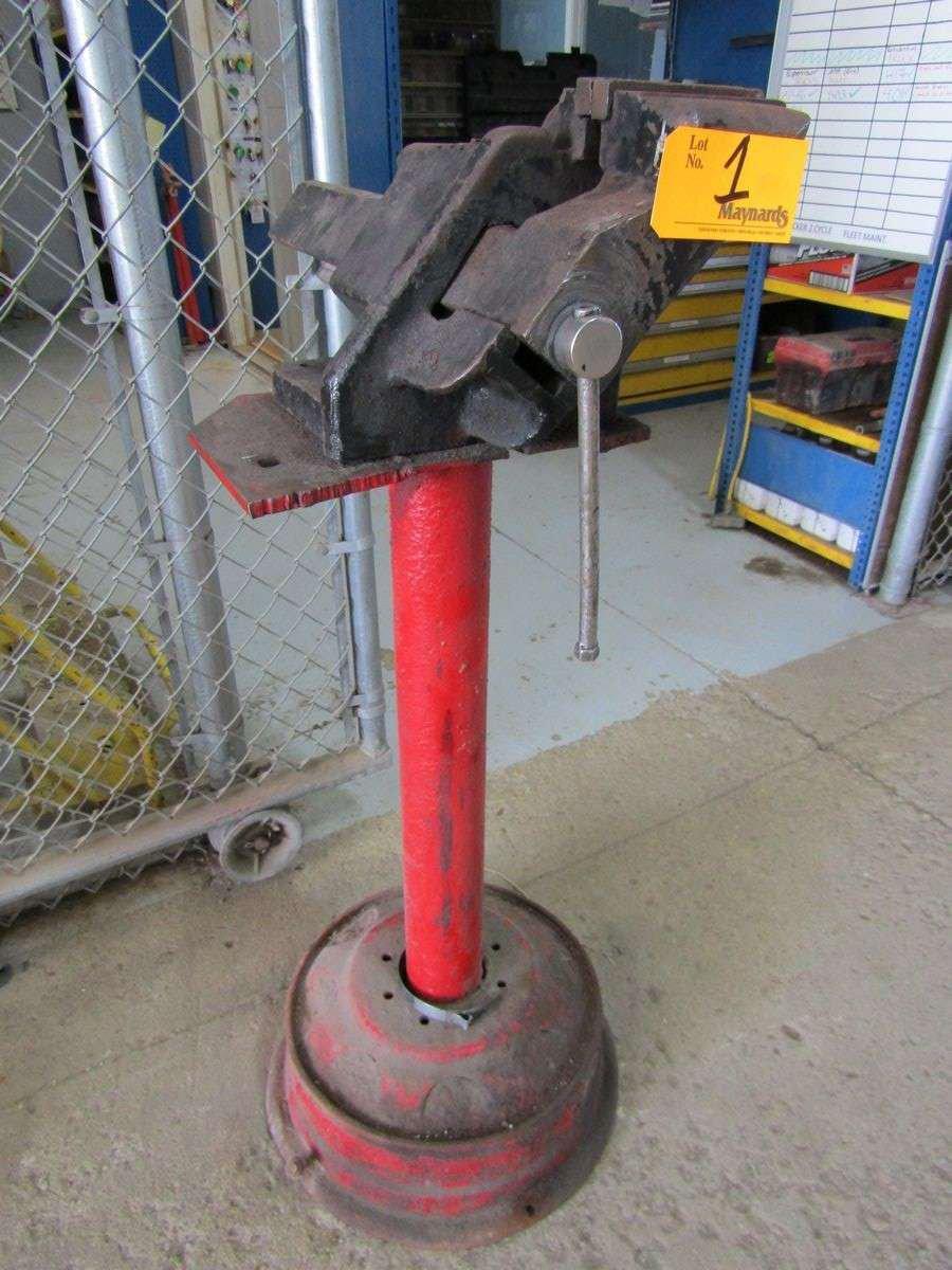 6" Pedestal Vise