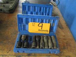 GP (2) 1/2" Drive Impact Allen Socket Sets (1) Model 1398H, SAE, & (1) Mode