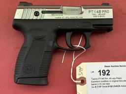 Taurus PT145 Pro .45 acp Pistol