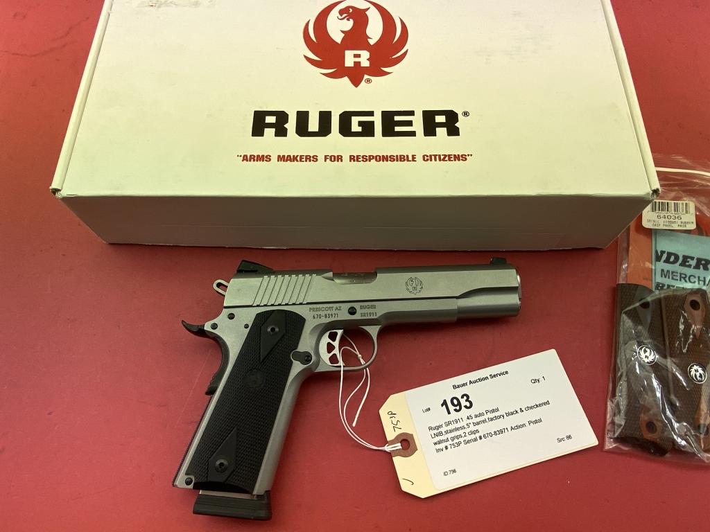 Ruger SR1911 .45 auto Pistol