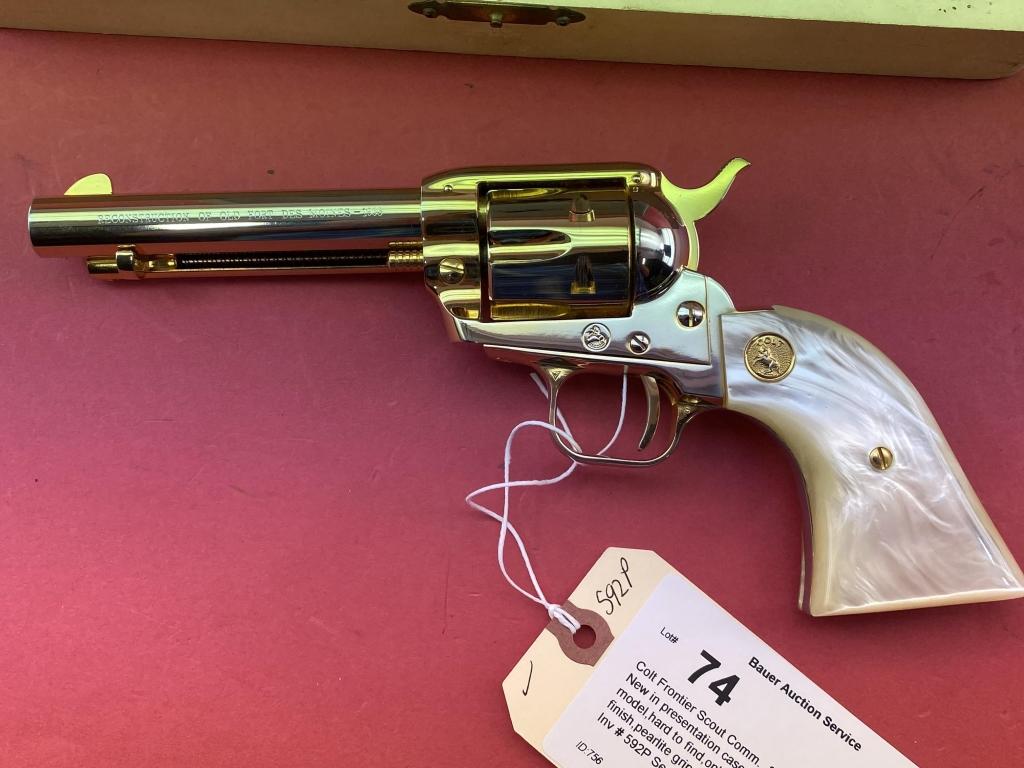 Colt Frontier Scout Comm. .22LR Revolver