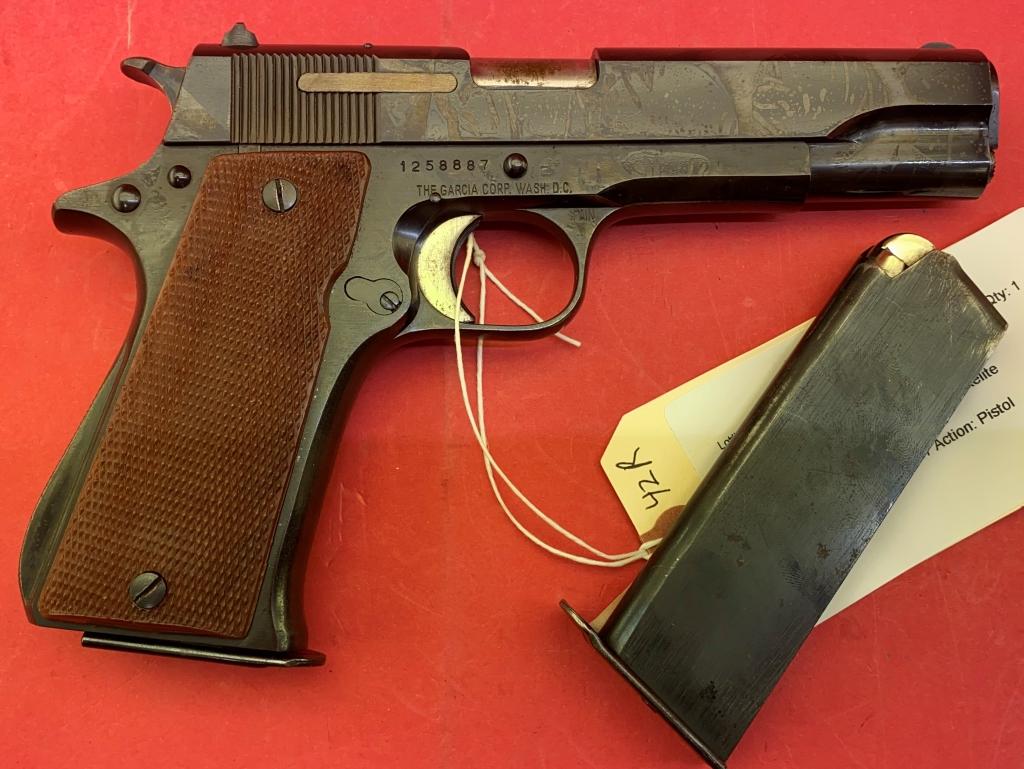 Star P .45 auto Pistol