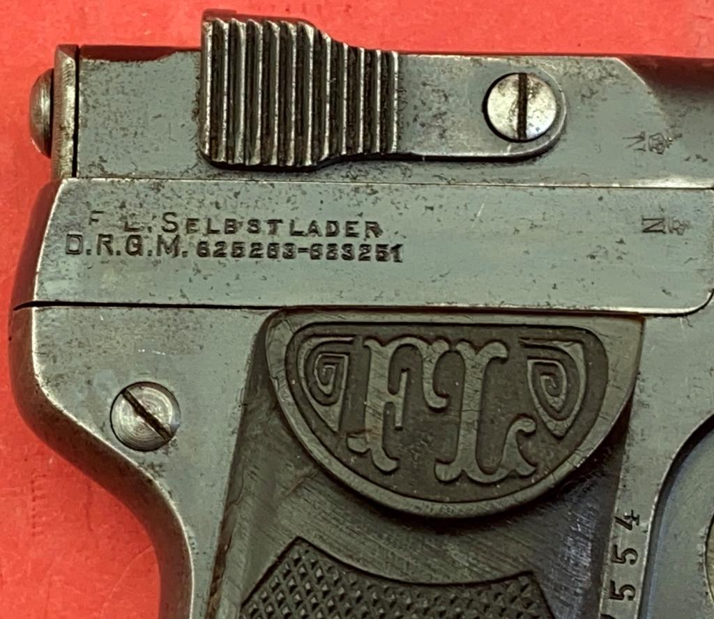 Langenhan Army Model 7.65mm Pistol