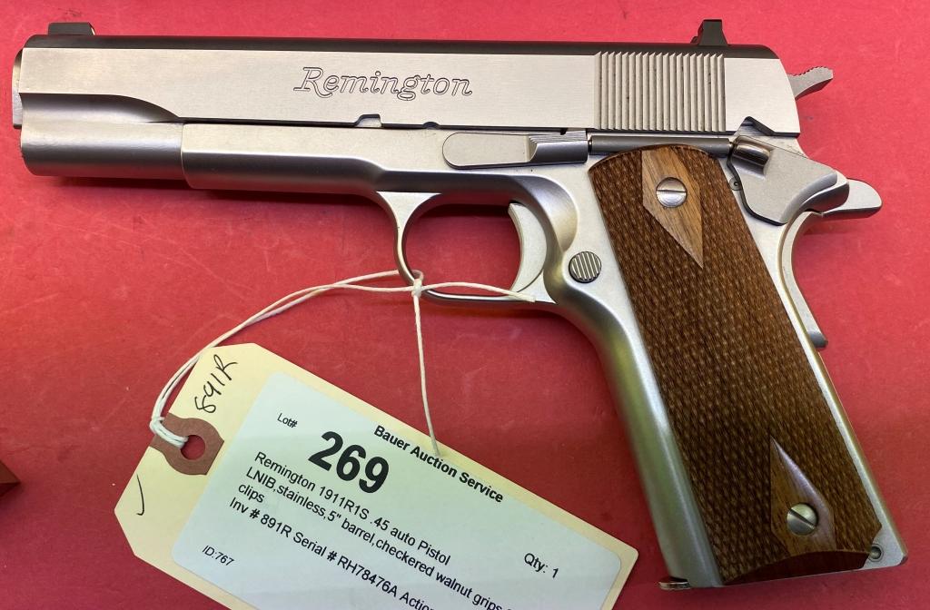 Remington 1911R1S .45 auto Pistol