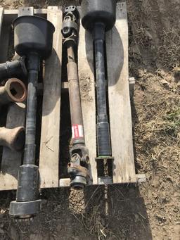 3 PTO Shafts for John Deere Platform & Auger