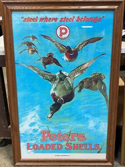 Large Framed Peters Duck Print