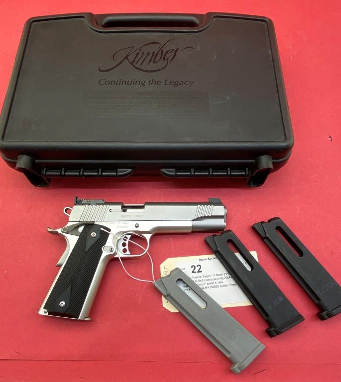 Kimber Rimfire Target .17 Mach 2 Pistol