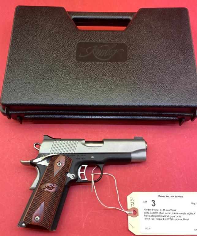 Kimber Pro Cp Ii .45 Acp Pistol