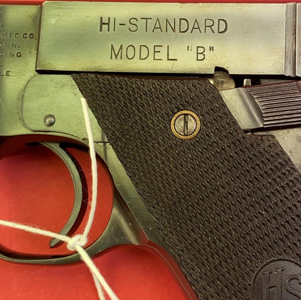High Standard B .22lr Pistol