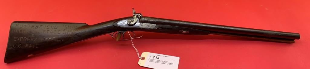 W Moore Pre 98 Double 12 ga BP Shotgun