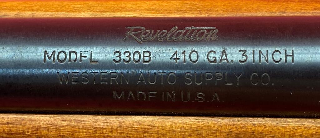 Western Auto 330B .410 3" Shotgun