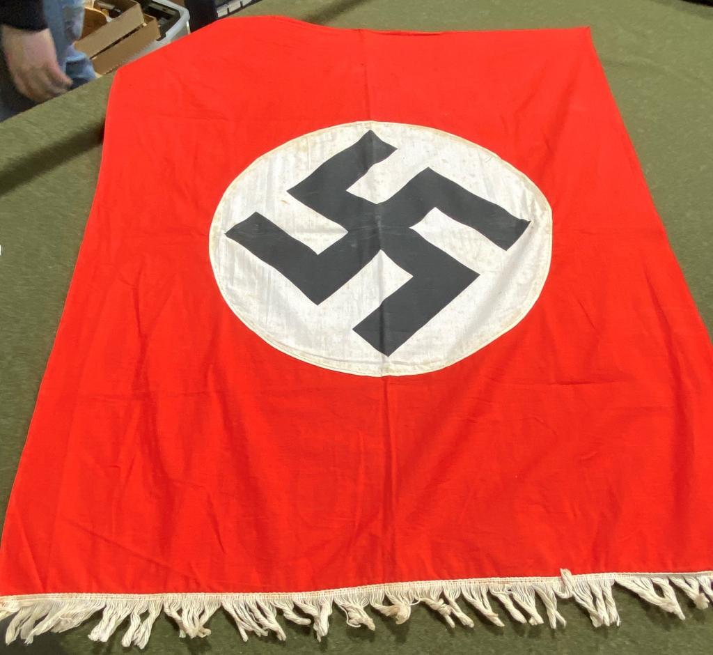 30" X 38" Nazi Podium Banner