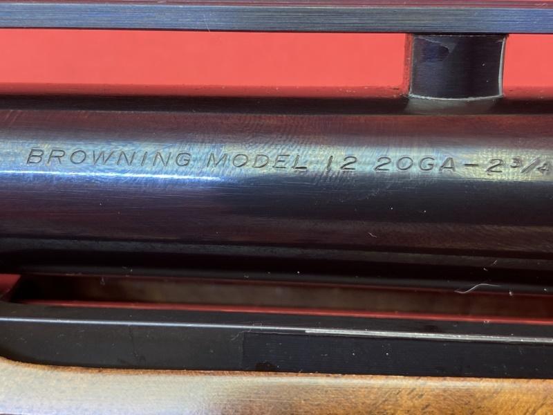 Browning 12 20 Ga Shotgun