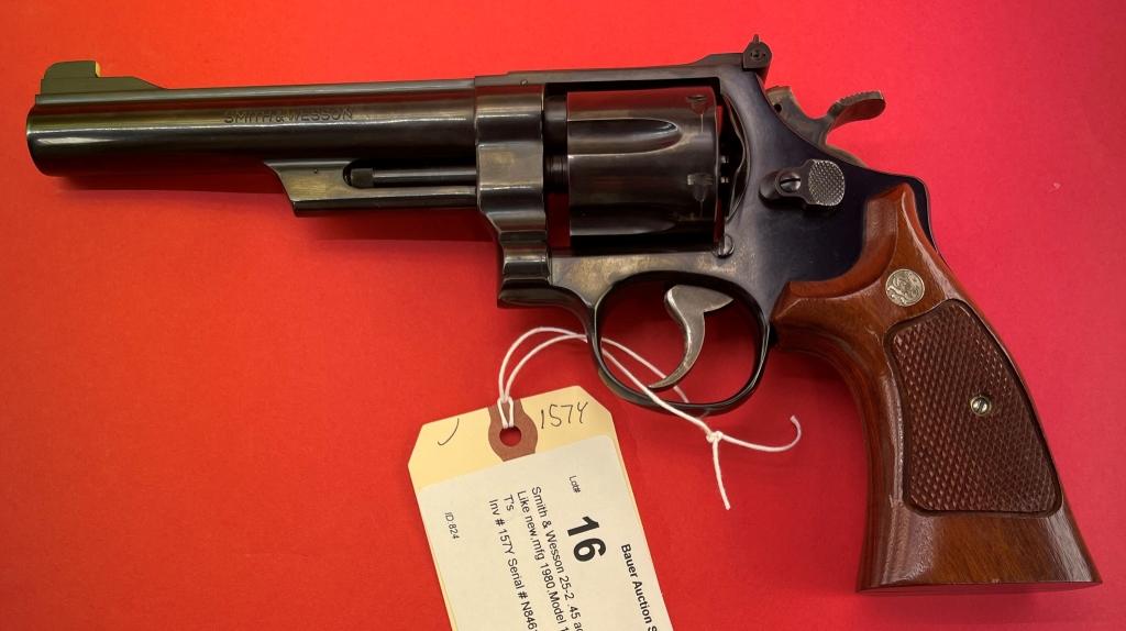 Smith & Wesson 25-2 .45 acp Revolver