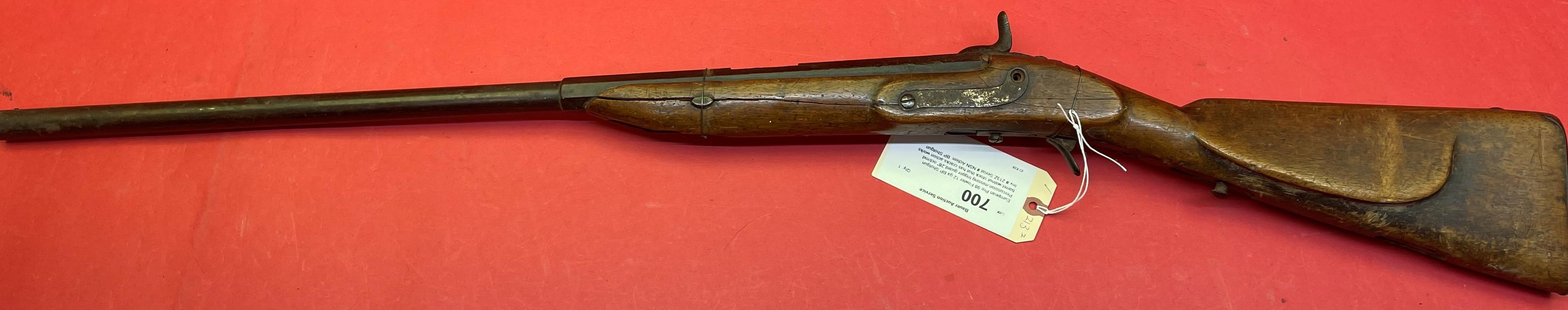 European Pre 98 Fowler 12 Ga Bp Shotgun