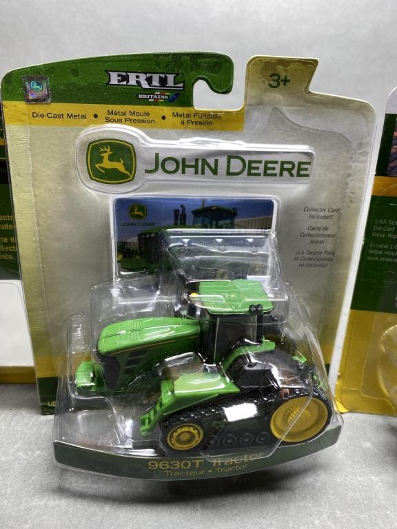 3 - John Deere Tractors, 1 - Implement