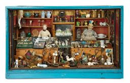 Delightful 19th Century Toy Shop Crammed with Rare Miniature Toys and Novelties 6000/8000