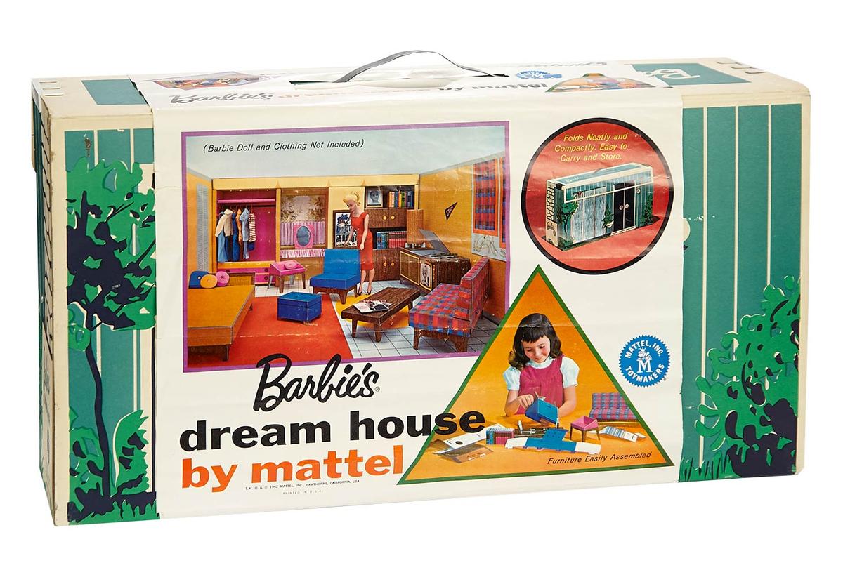 Barbie’s Dream House, with Original Paper Wrappers, Never Opened 100/200