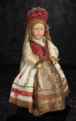 Outstanding and Rare German "Munich Art" Character Doll by Marion Kaulitz 7000/9000