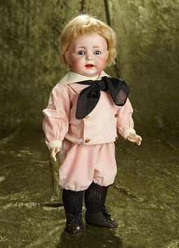16" German bisque character, 116, by Kammer and Reinhardt, toddler body, costume. $1100/1400