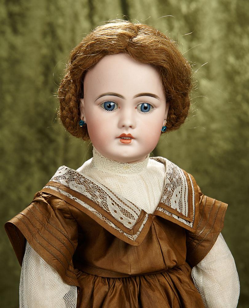 21" German bisque doll, model 939, by Simon and Halbig. $700/900