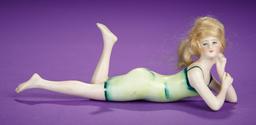 German Bisque Bathing Beauty in Green Swim Suit 200/400