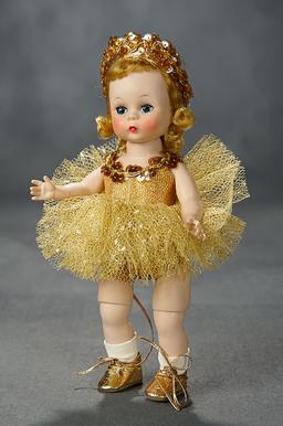 Alexander-Kins "Wendy as a Gold Ballerina" in Original Kins Box, 1959 400/500