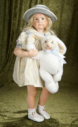 30" "Harriet One Year Later with Her Bunny" by Hildegard Gunzel, 23/25. $900/1200