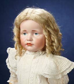 German Bisque Art Character "Gretchen", Model 114, in Rare Large Size  3500/4500