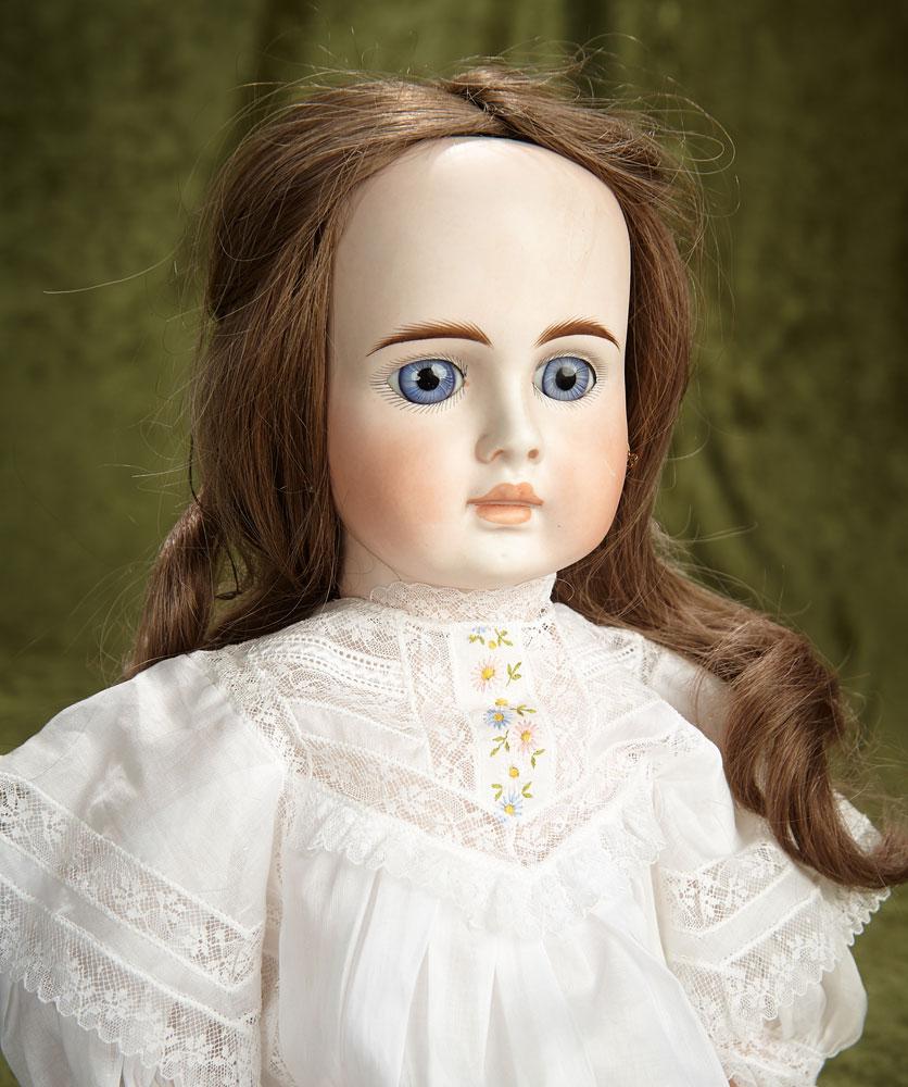 23" Sonneberg bisque child doll, model 183, by mystery maker, in the French mode. $800/1100