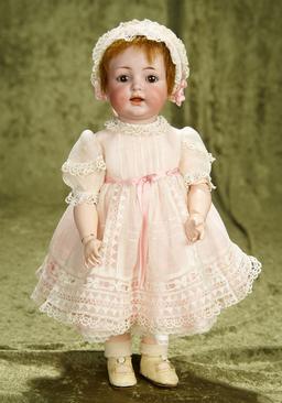 13" German bisque toddler, 122, Kammer and Reinhardt,wonderful dimples and costume. $400/500