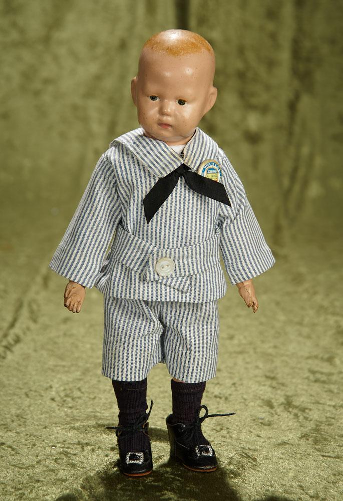 American wooden toddler by Schoenhut with painted hair. $400/500