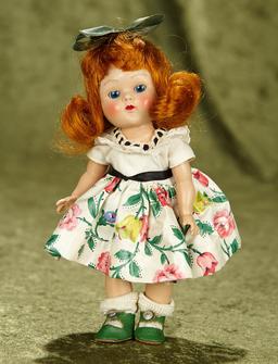 8" Red-Haired Painted Lash Ginny as "Linda" from Kindergarten Series,1953. $400/500