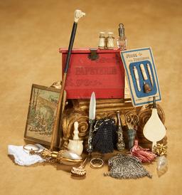 Collection of 19th Century Accessories for French Poupees 600/800